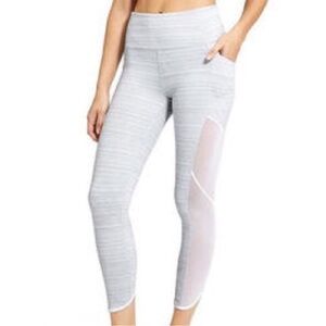 Athleta | Gray Leggings with Mesh Size Small